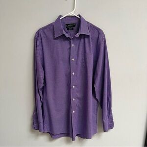 Ralph Lauren Purple Gingham Check Shirt​​​​​​​​​​​​​​​​​​​​​​​​​​​​​​